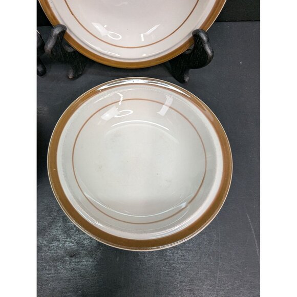 Brown Monterrey Stoneware by MSI Japan Set of 4 Berry Dessert Bowls - Picture 7 of 11